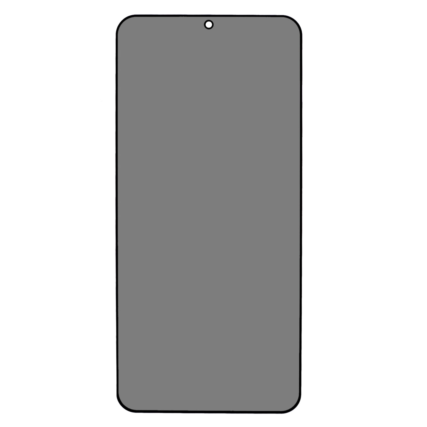 For Samsung Galaxy S24+ Screen Protector Anti Peeping Tempered Glass Film (Side Glue)