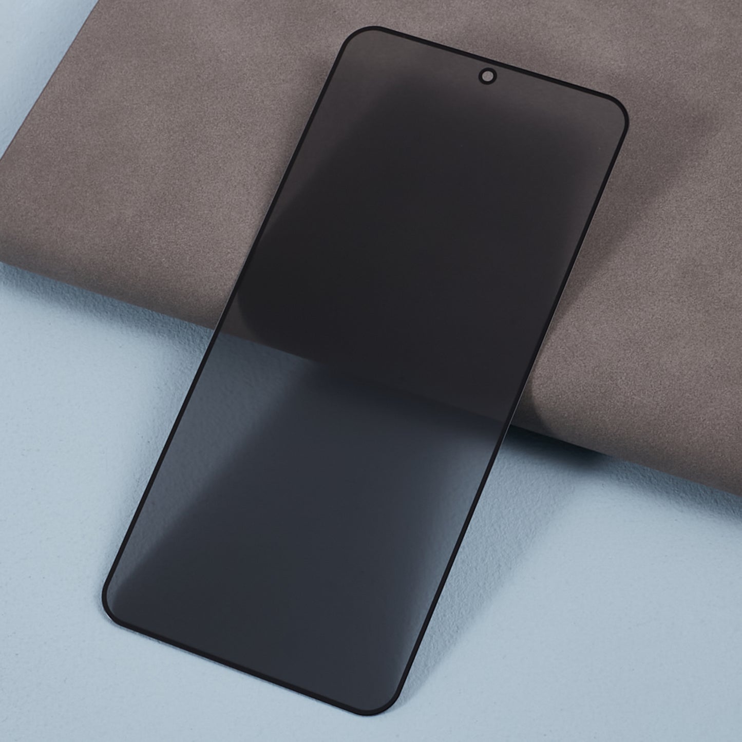 For Samsung Galaxy S24 Anti-Spy Tempered Glass Film Silk Printing Screen Protector (Side Glue)