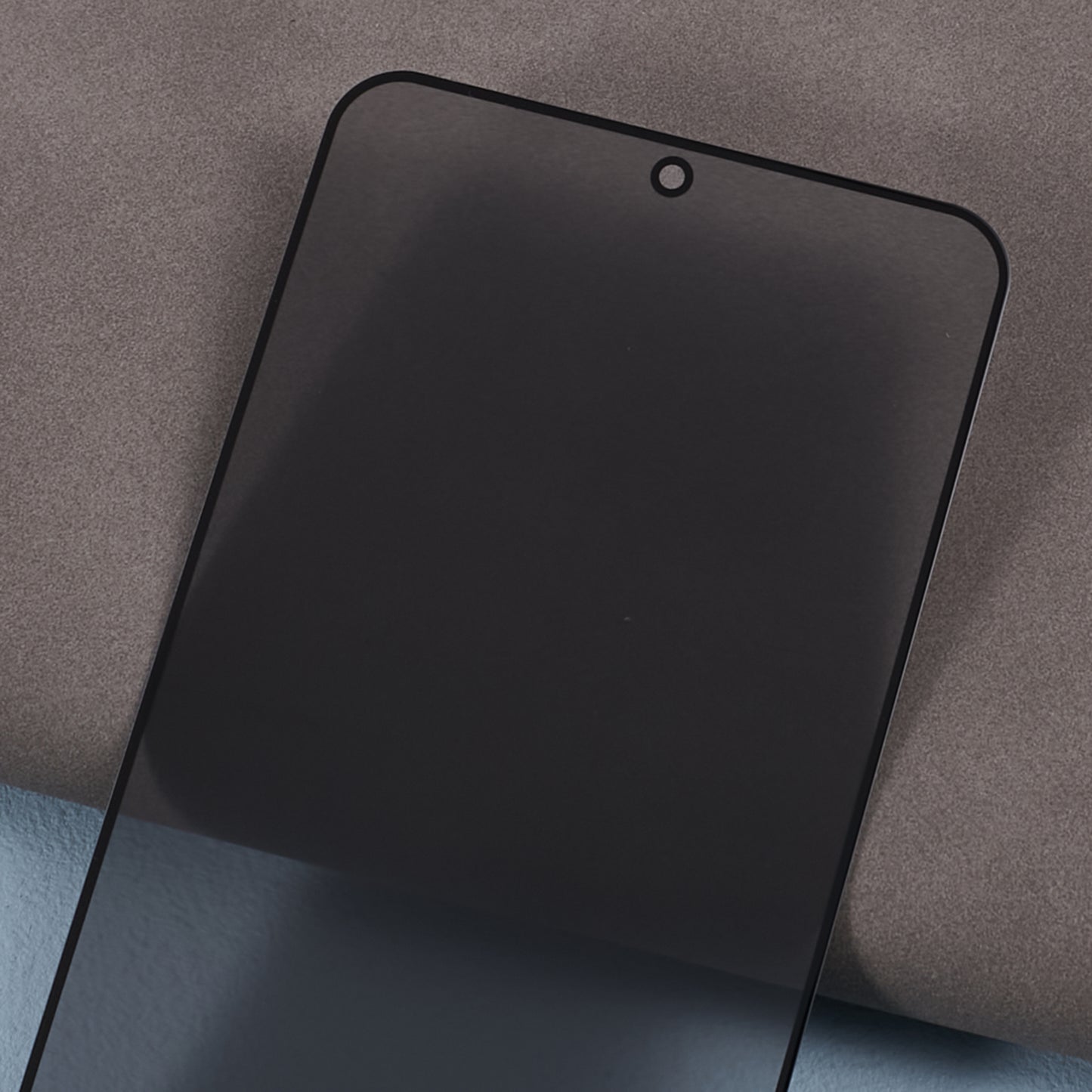 For Samsung Galaxy S24 Anti-Spy Tempered Glass Film Silk Printing Screen Protector (Side Glue)