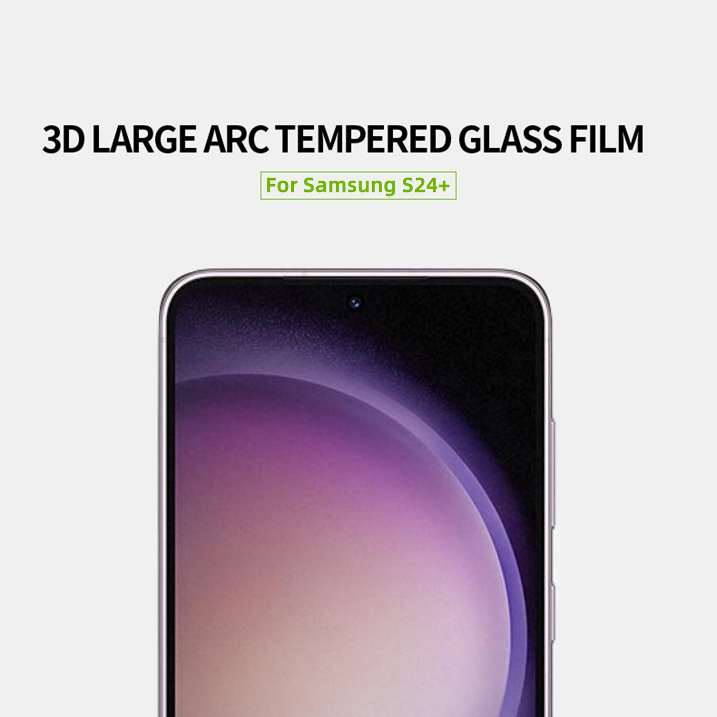 MOFI JK 3D Tempered Glass Film-1 for Samsung Galaxy S24+ High Aluminum-silicon Glass Screen Protector