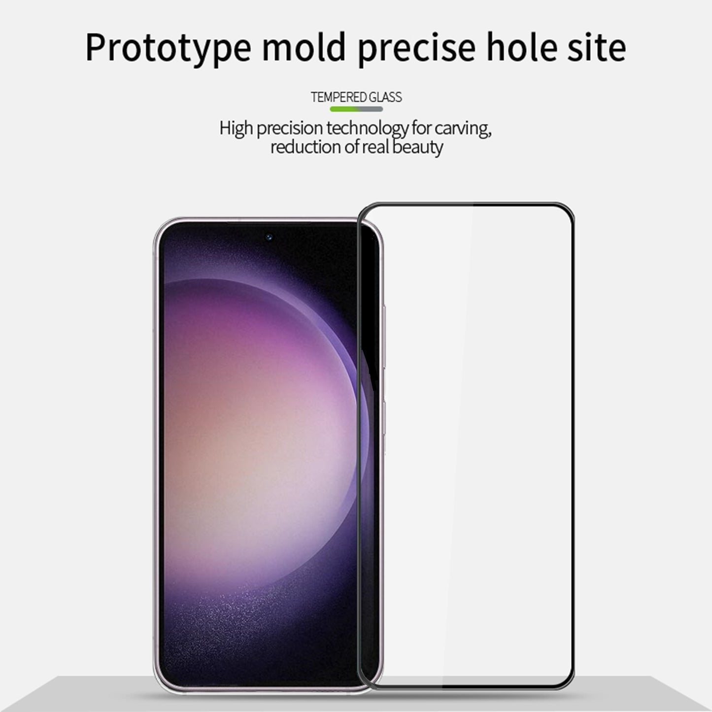 MOFI JK 3D Tempered Glass Film-1 for Samsung Galaxy S24+ High Aluminum-silicon Glass Screen Protector