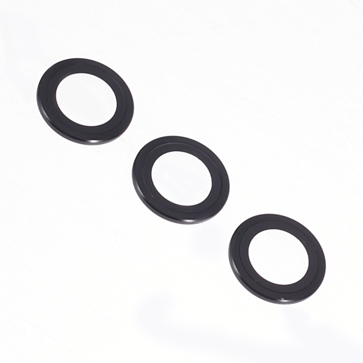 For Samsung Galaxy S24+ 1 Set Camera Lens Protector Metal + Tempered Glass Film - Grey