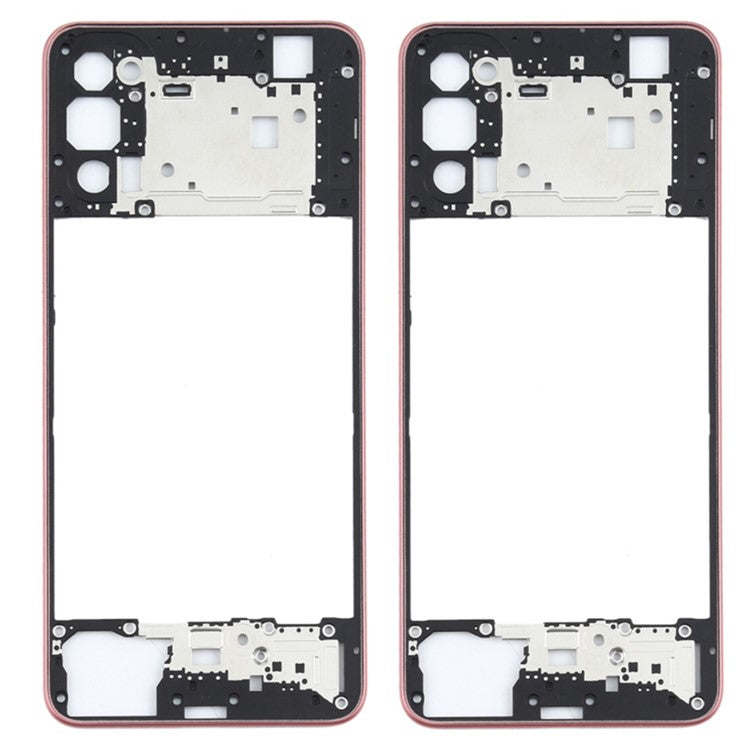 For Oppo Reno4 5G OEM Middle Housing Plate Frame Part (without Logo) - Black