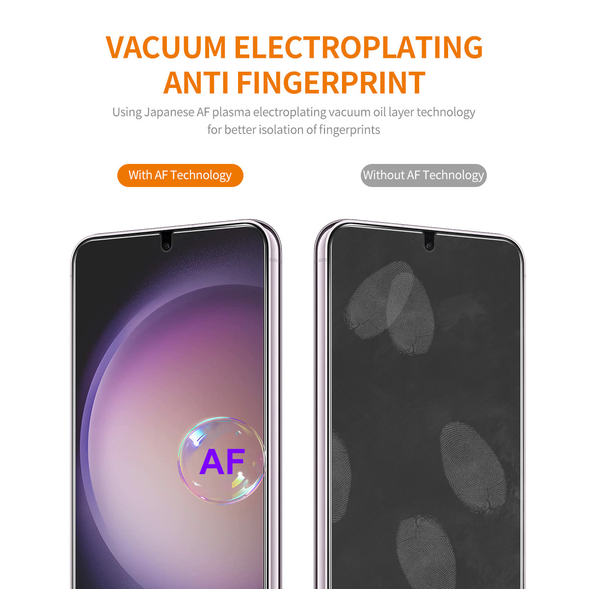 ENKAY HAT PRINCE for Samsung Galaxy S24+ Full Glue Screen Protector 0.18mm Ultra Thin (Fingerprint Unlock)