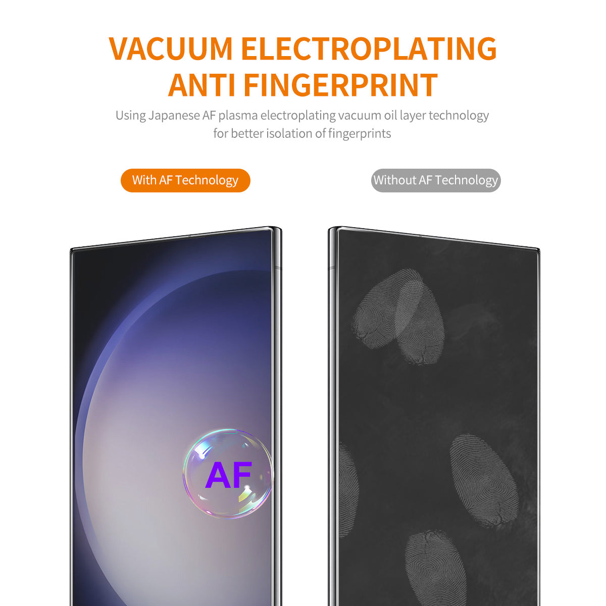 ENKAY HAT PRINCE for Samsung Galaxy S24 Ultra Screen Protector High Aluminum-silicon Glass (Fingerprint Unlock)