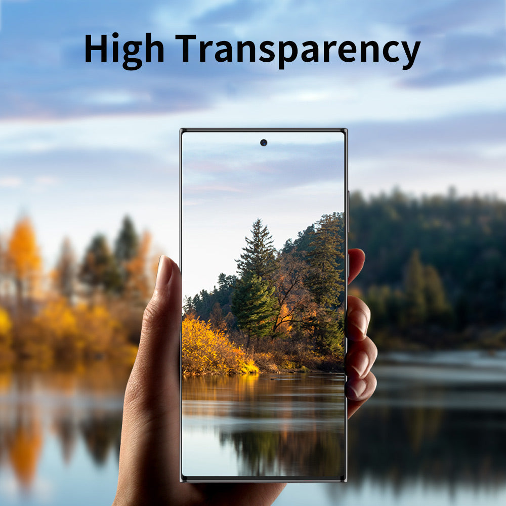 ENKAY HAT PRINCE For Samsung Galaxy S24 Ultra Camera Lens Protector with Integrated Design - Transparent