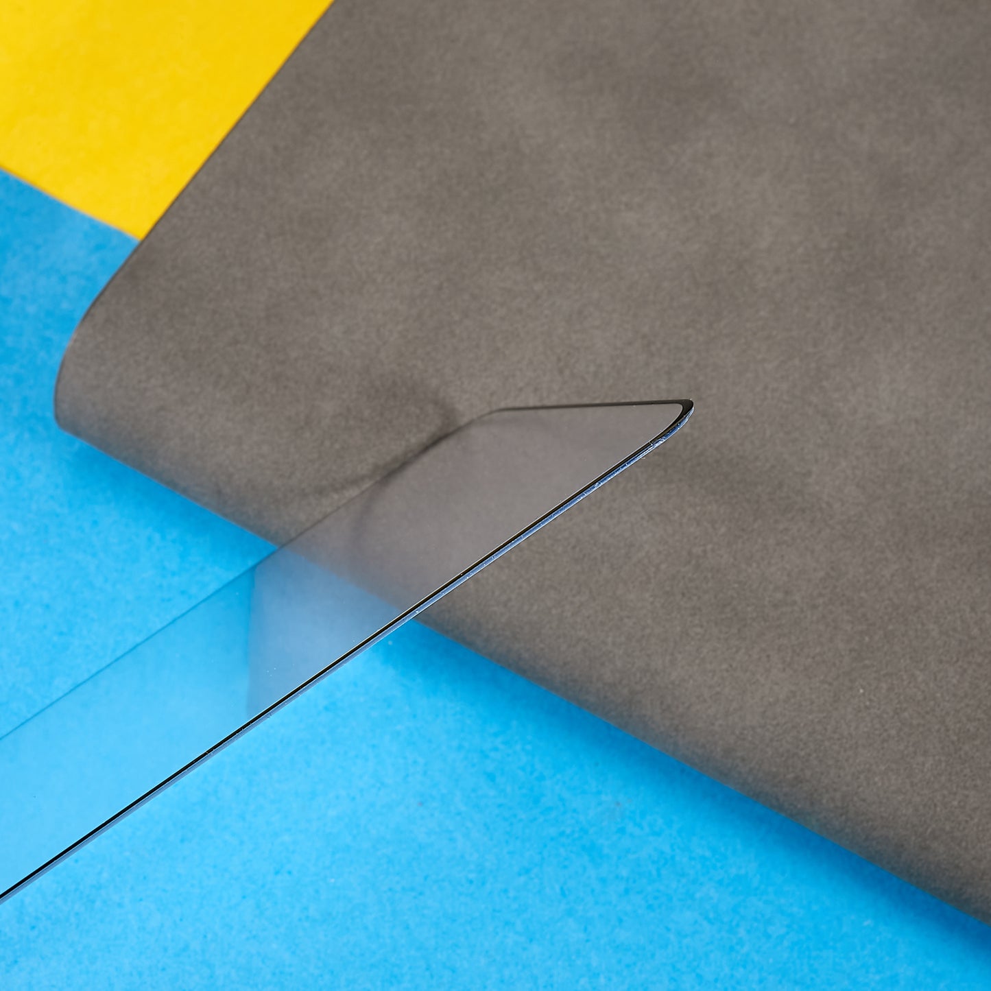 For Samsung Galaxy S24+ Screen Protector HD Clear Film Silk Printing Black Edge (Fingerprint Unlock)