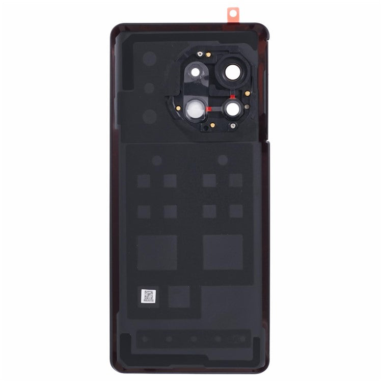 For OnePlus 11R 5G OEM Battery Housing with Adhesive Sticker + Camera Lens Cover - Black