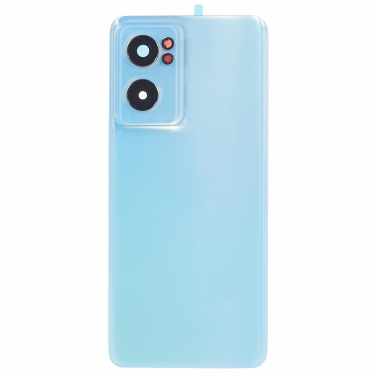 For OnePlus Nord CE 2 5G OEM Battery Housing with Adhesive Sticker + Camera Lens Cover - Blue