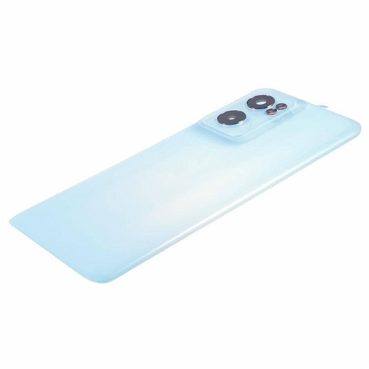 For OnePlus Nord CE 2 5G OEM Battery Housing with Adhesive Sticker + Camera Lens Cover - Blue