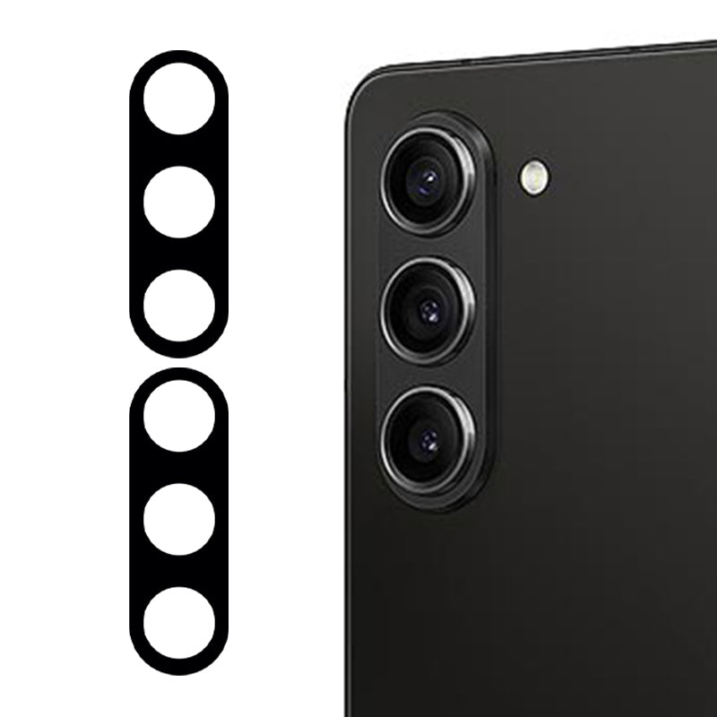 2Pcs For Samsung Galaxy Z Fold6 5G Camera Lens Protector Silk Printing Tempered Glass Back Lens Film