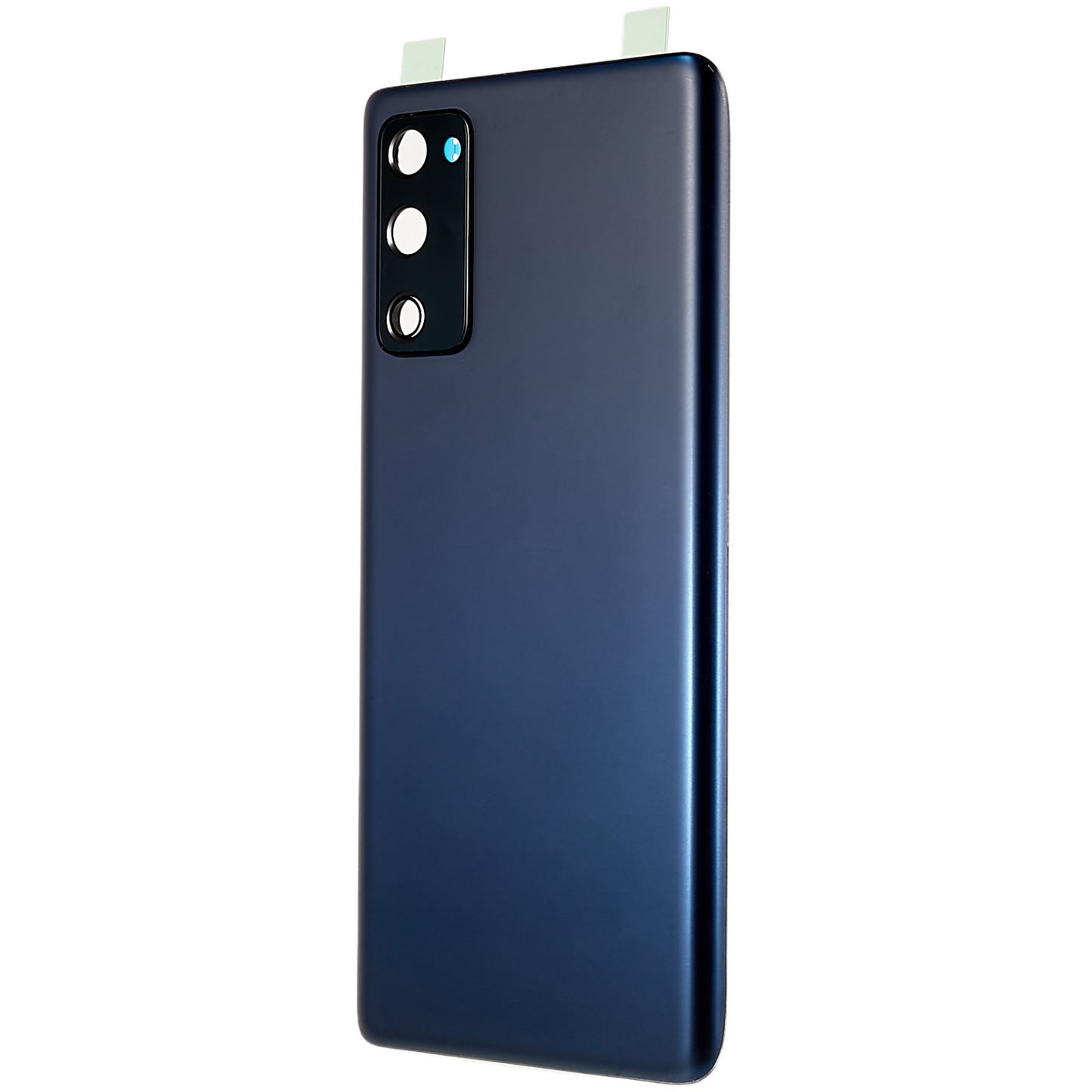 For Samsung Galaxy S20 FE G780 / S20 FE 5G G781 Battery Housing with Adhesive Sticker + Camera Lens Cover (without Logo) - Blue