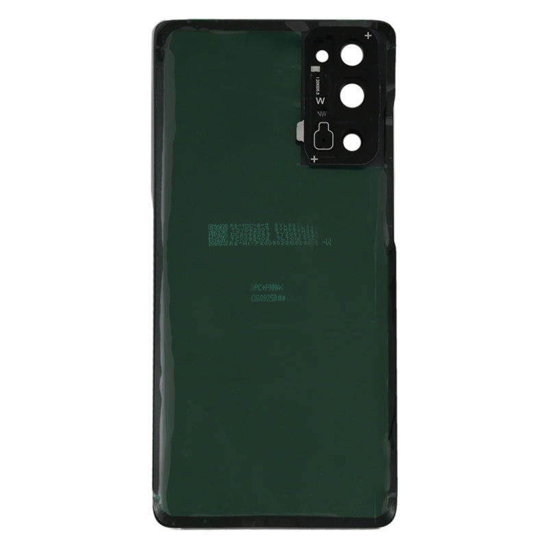 For Samsung Galaxy S20 FE G780 / S20 FE 5G G781 Battery Housing with Adhesive Sticker + Camera Lens Cover (without Logo) - White