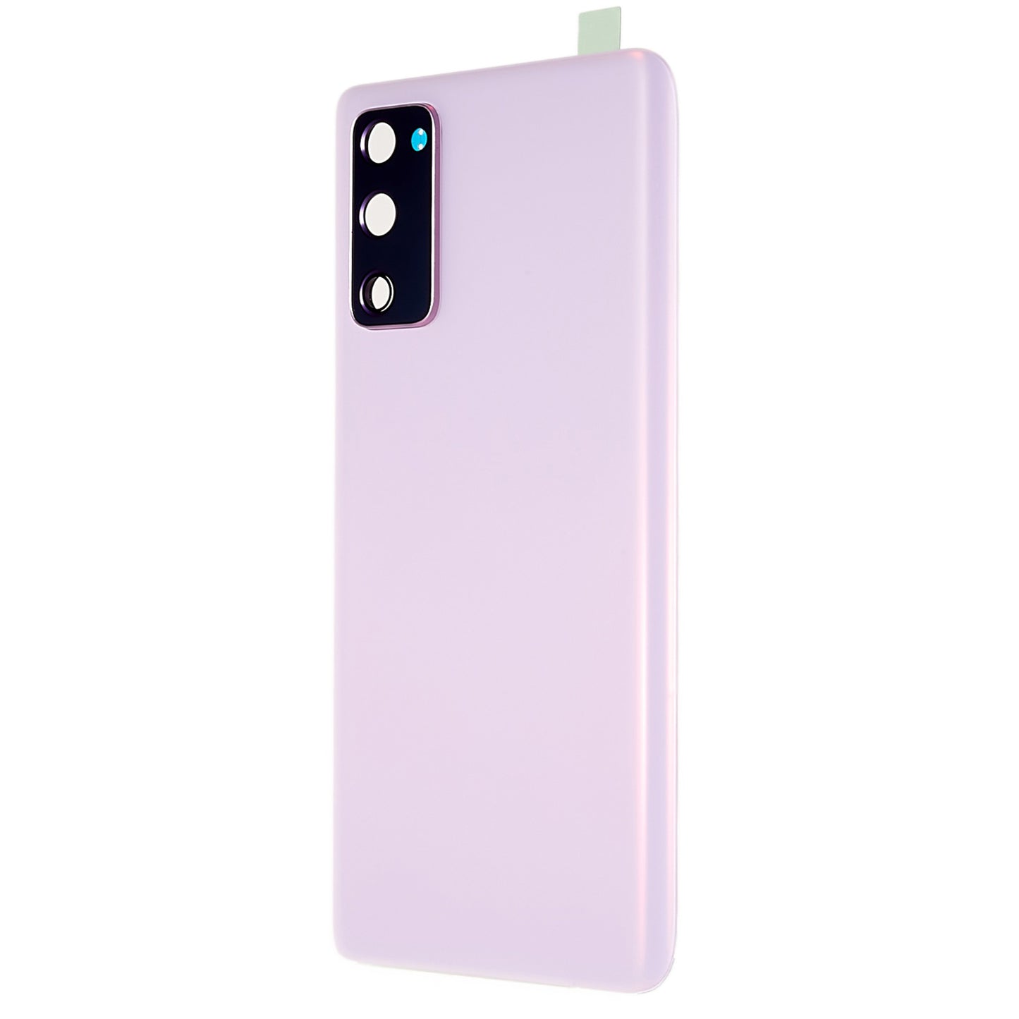 For Samsung Galaxy S20 FE G780 / S20 FE 5G G781 Battery Housing with Adhesive Sticker + Camera Lens Cover (without Logo) - Pink