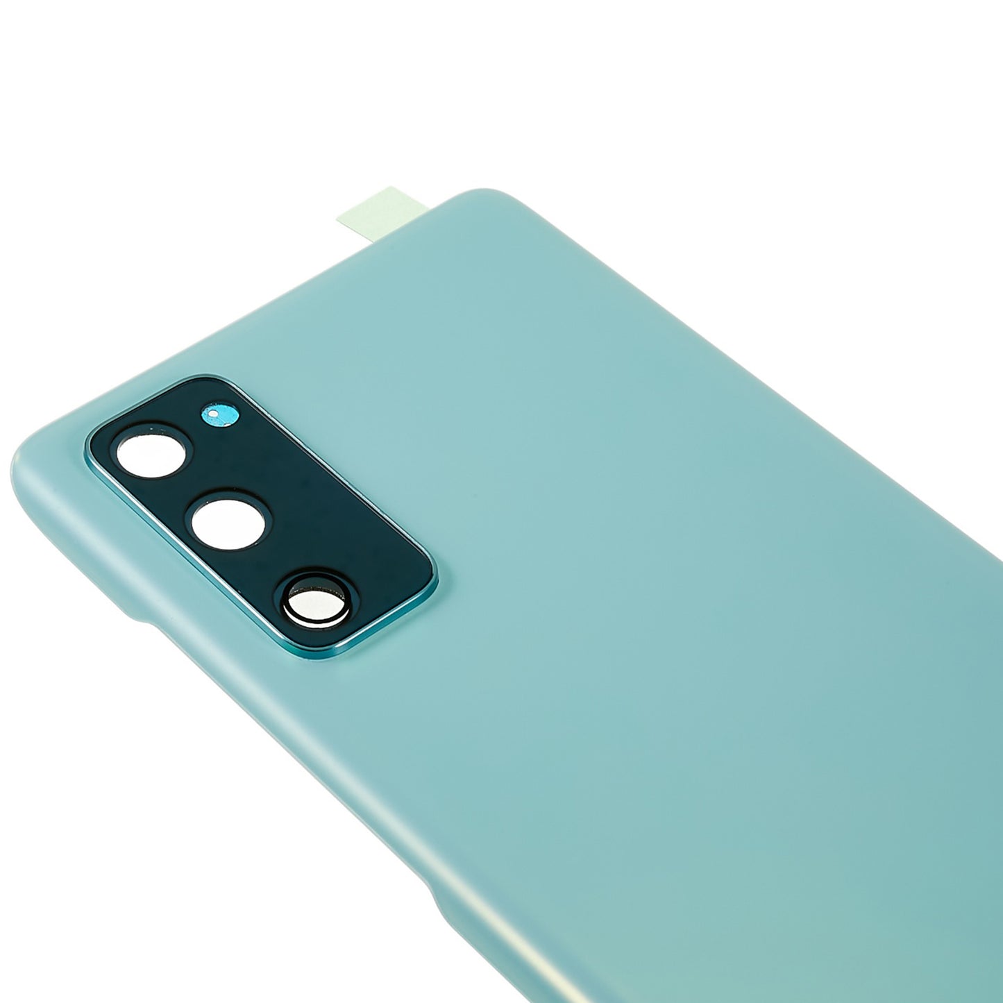 For Samsung Galaxy S20 FE G780 / S20 FE 5G G781 Battery Housing with Adhesive Sticker + Camera Lens Cover (without Logo) - Green