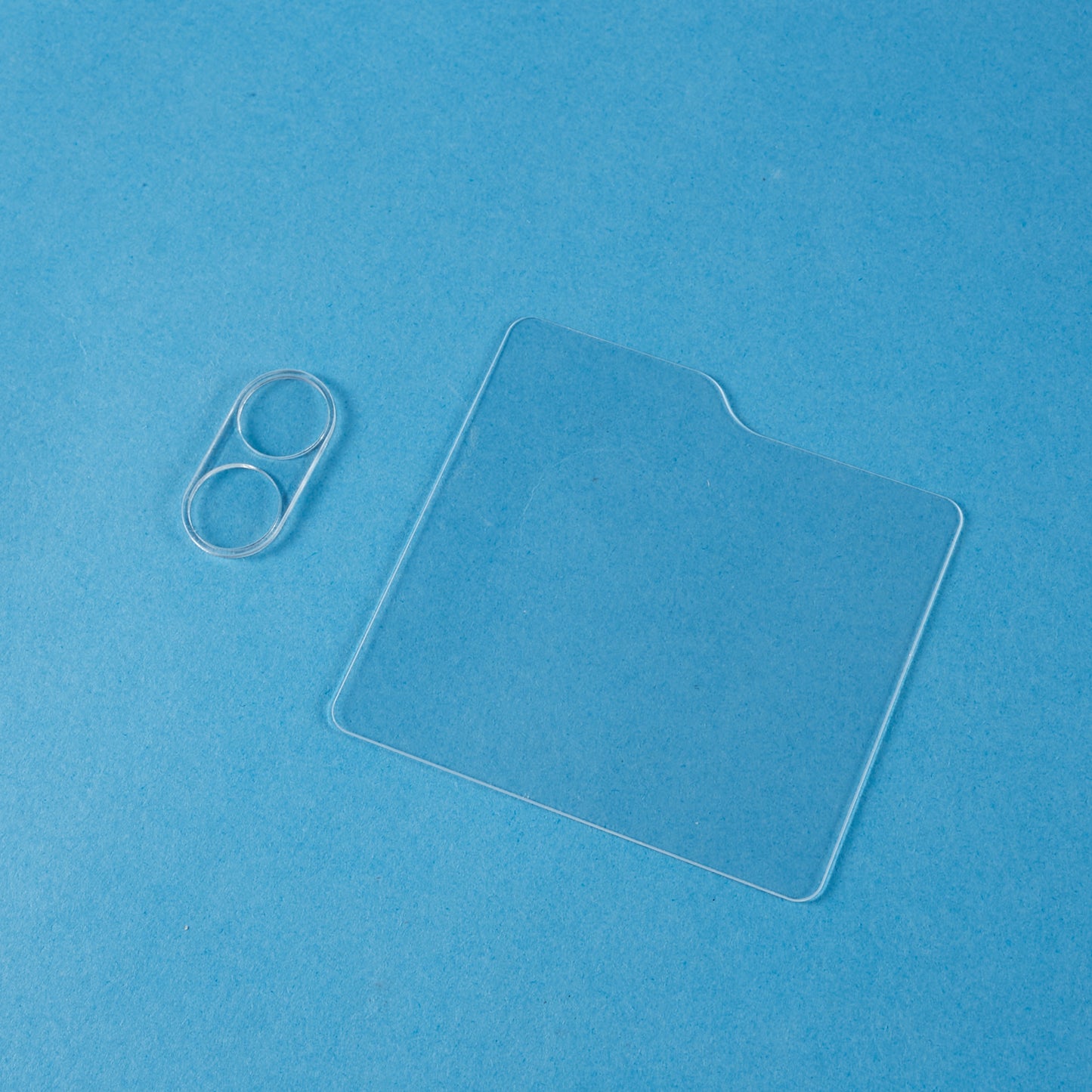 For Samsung Galaxy Z Flip6 5G Clear Tempered Glass Lens Protector + Small Rear Screen Protector Film Set