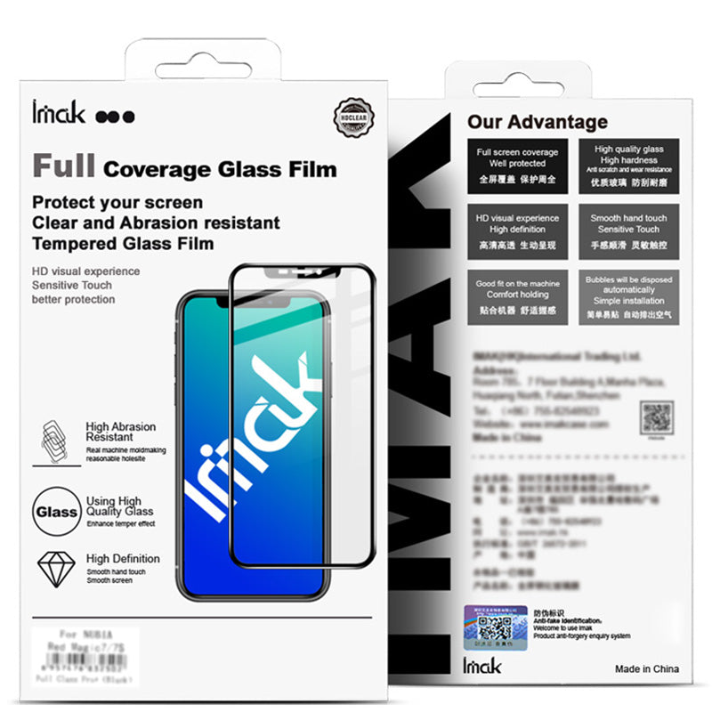 IMAK For Honor Magic6 RSR Porsche Design 5G Tempered Glass Screen Protector 3D Curved Screen Film (No Edge Version)