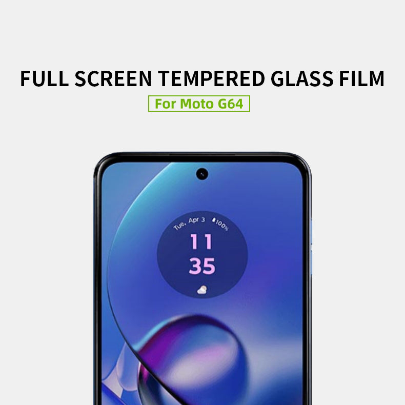 MOFI JK Series-1 for Motorola Moto G64 5G Screen Protector Full Flue Anti-explosion Screen Film