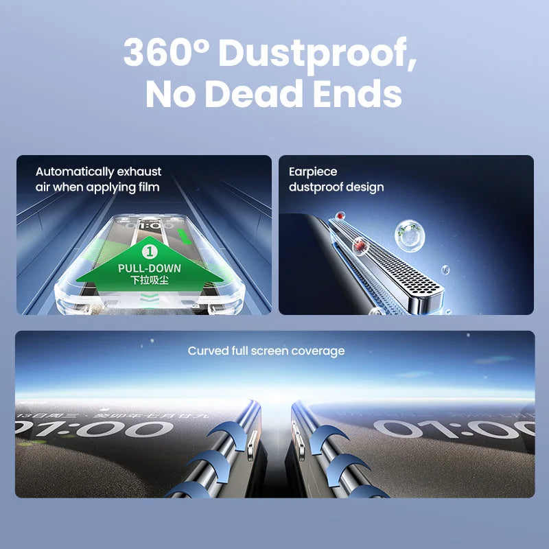 UGREEN 35135 For iPhone 14 / 13 / 13 Pro 6.1 inch Corning Gorilla Glass Screen Protector with Installation Tool