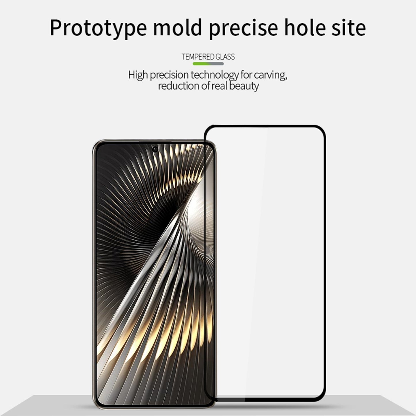 PINWUYO JK Series-2 for Xiaomi Redmi Turbo 3 5G HD Clear Screen Protector High Aluminum-silicon Glass Film