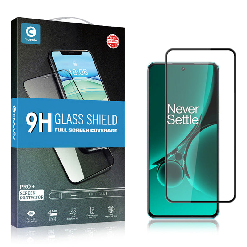 MOCOLO For OnePlus Nord 3 5G / Nord CE3 5G / Ace 2V / Ace 3V 5G Silk Print Full Glue Ultra Clear Tempered Glass Screen Film - Black