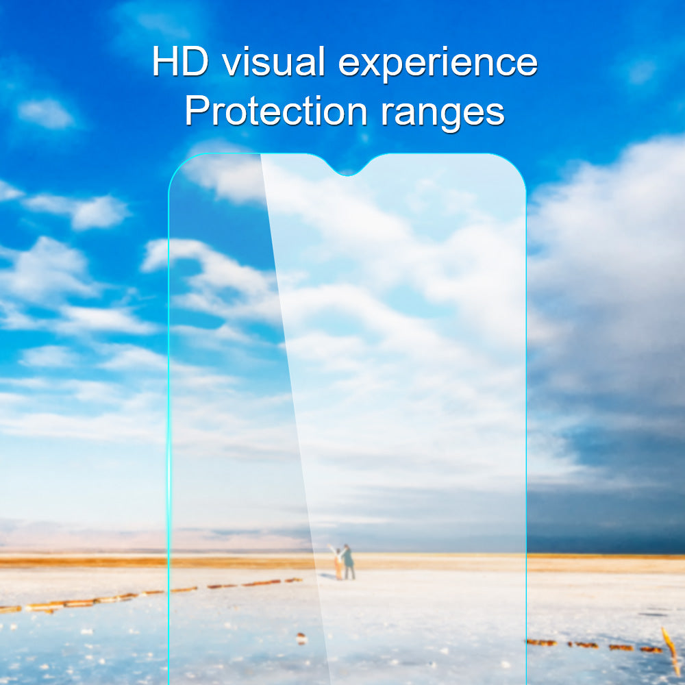 AMORUS For Realme 12 Lite 4G High Aluminum-silicon Glass Screen Protector 2.5D Arc Edge 9H Screen Film