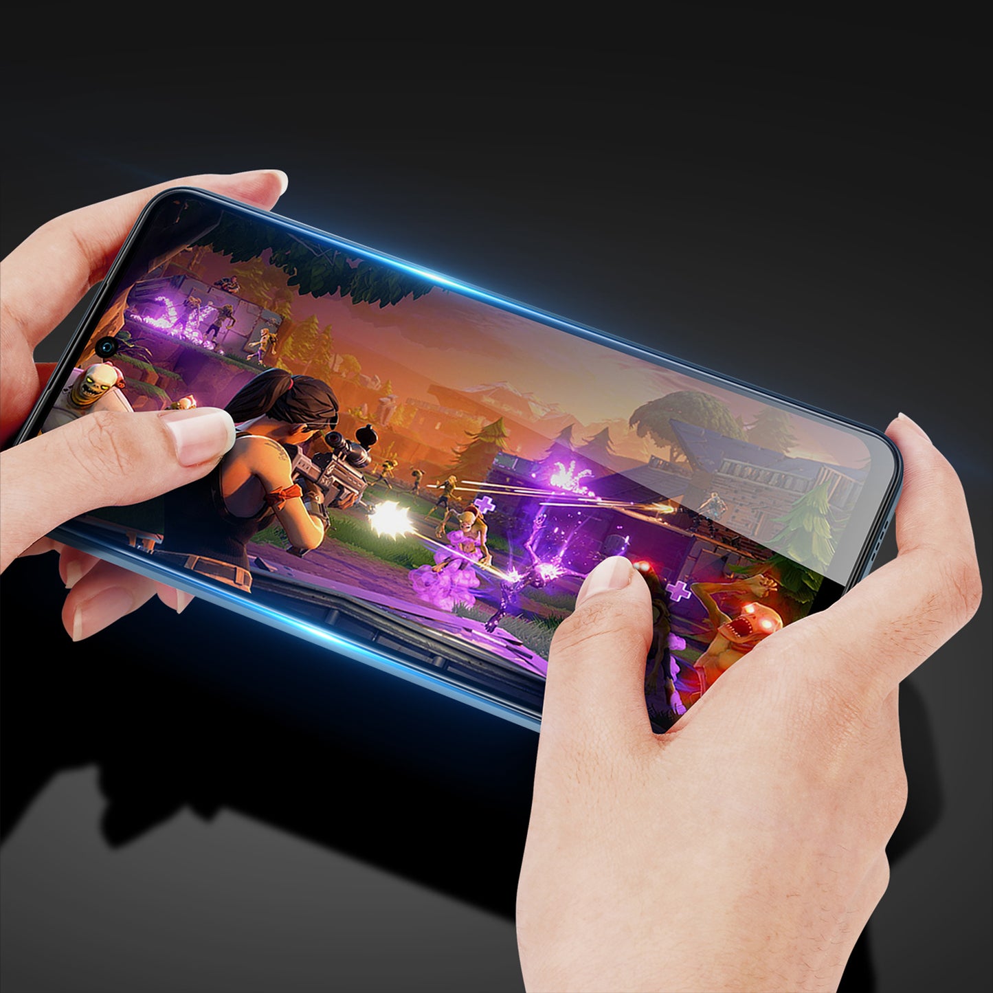 DUX DUCIS For Realme C65 4G Screen Protector Anti-explosion Medium Alumina Glass 2.5D Film (9D)