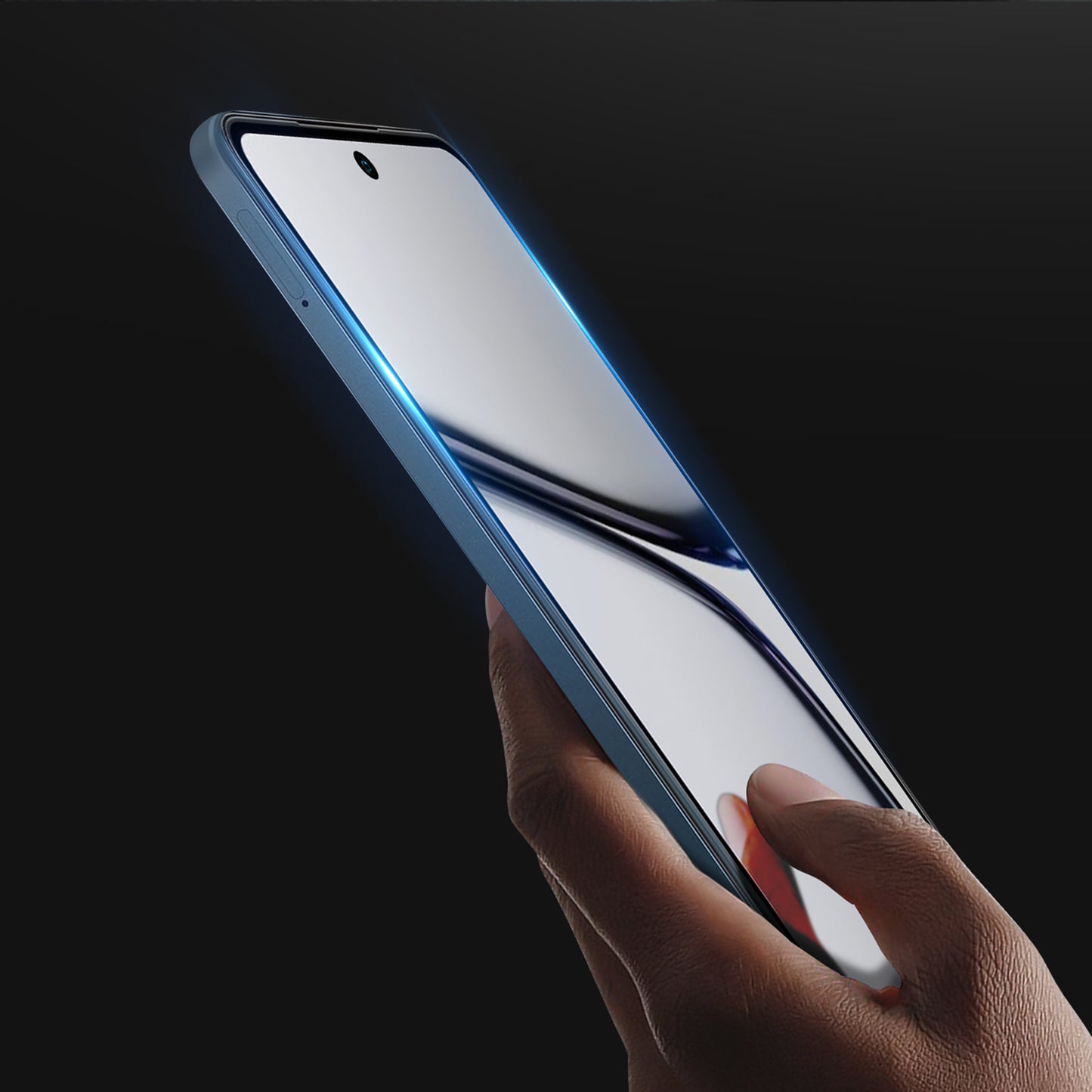 DUX DUCIS For Realme C65 4G Screen Protector Anti-explosion Medium Alumina Glass 2.5D Film (9D)