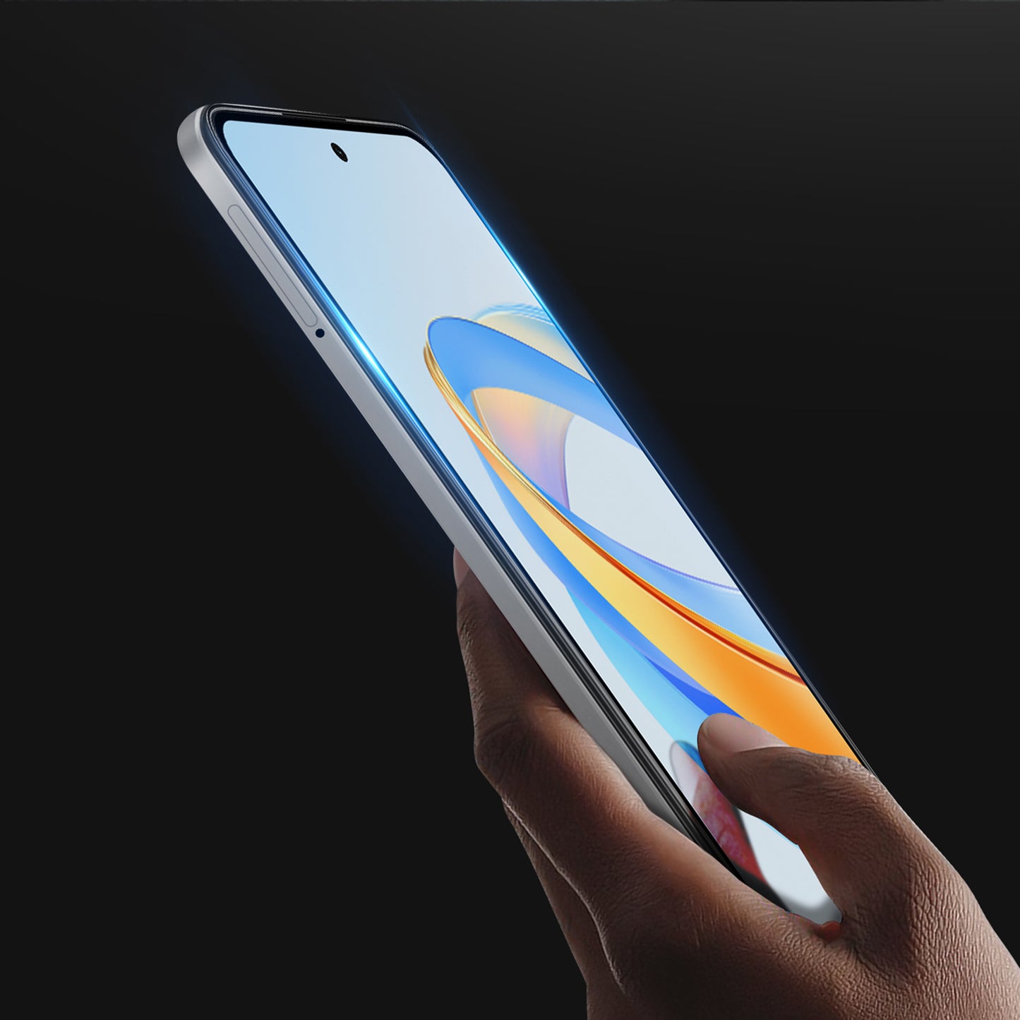 DUX DUCIS For Honor X7b 5G Screen Protector Clear Medium Alumina Glass Shatterproof Film (9D)