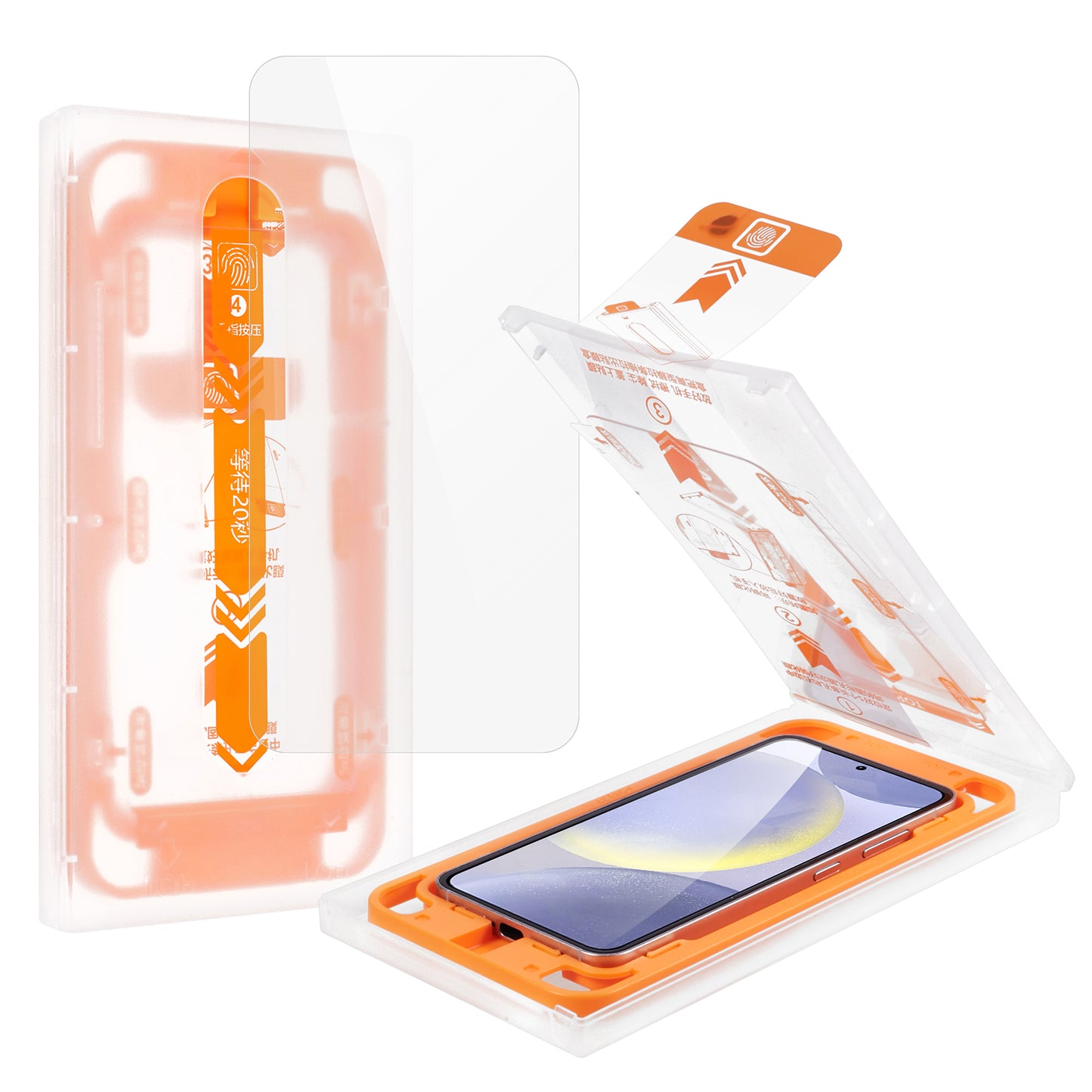 For Samsung Galaxy S24 Screen Protector Clear Tempered Glass Screen Film