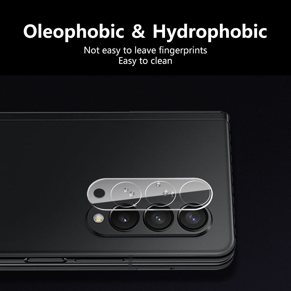 ENKAY HAT PRINCE for Samsung Galaxy Z Fold6 5G Integrated Camera Lens Film Tempered Glass Lens Protector - Transparent