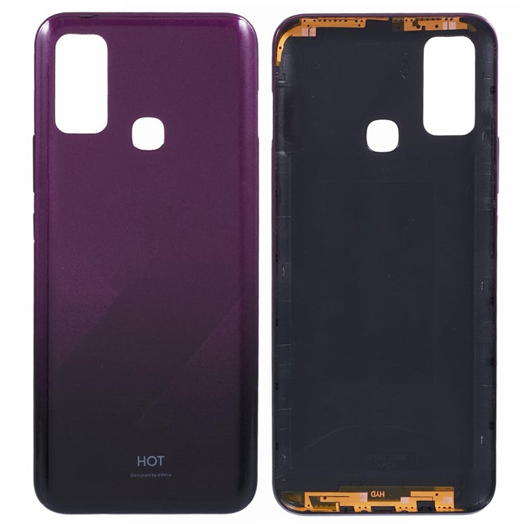 For Infinix Hot 9 Play X680 Back Battery Housing Cover Replacement - Purple