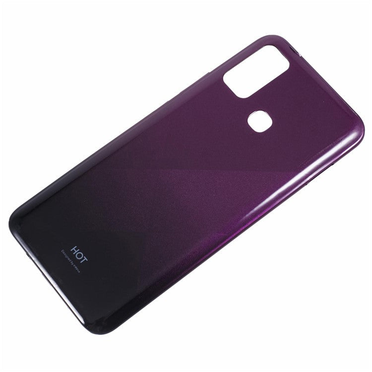 For Infinix Hot 9 Play X680 Back Battery Housing Cover Replacement - Purple