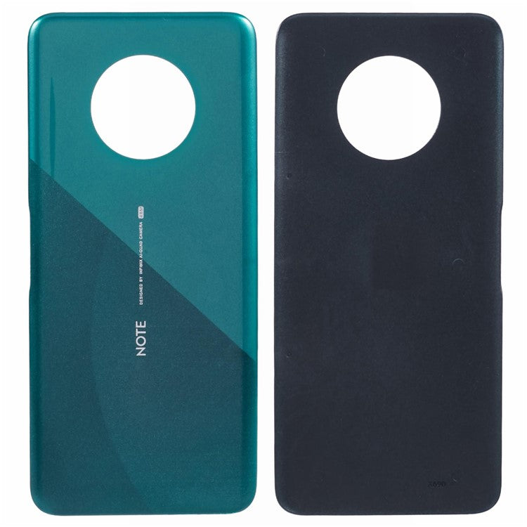 For Infinix Note 7 X690 Back Battery Housing Cover Replacement - Green