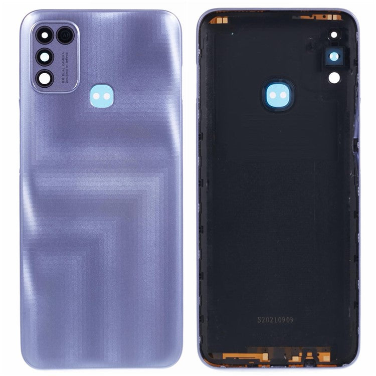 For Infinix Hot 10 Play X688 Replacement Part Back Battery Housing Cover - Purple