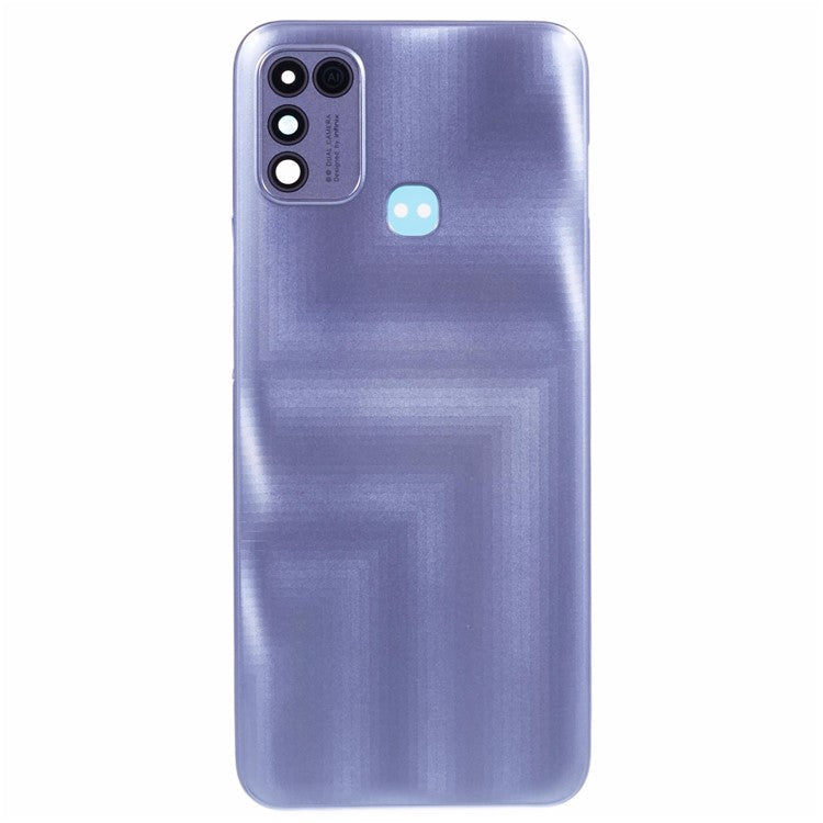 For Infinix Hot 10 Play X688 Replacement Part Back Battery Housing Cover - Purple