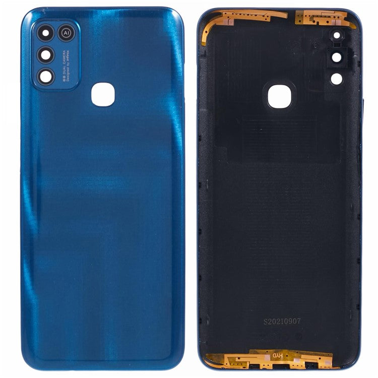 For Infinix Hot 10 Play X688 Replacement Part Back Battery Housing Cover - Blue