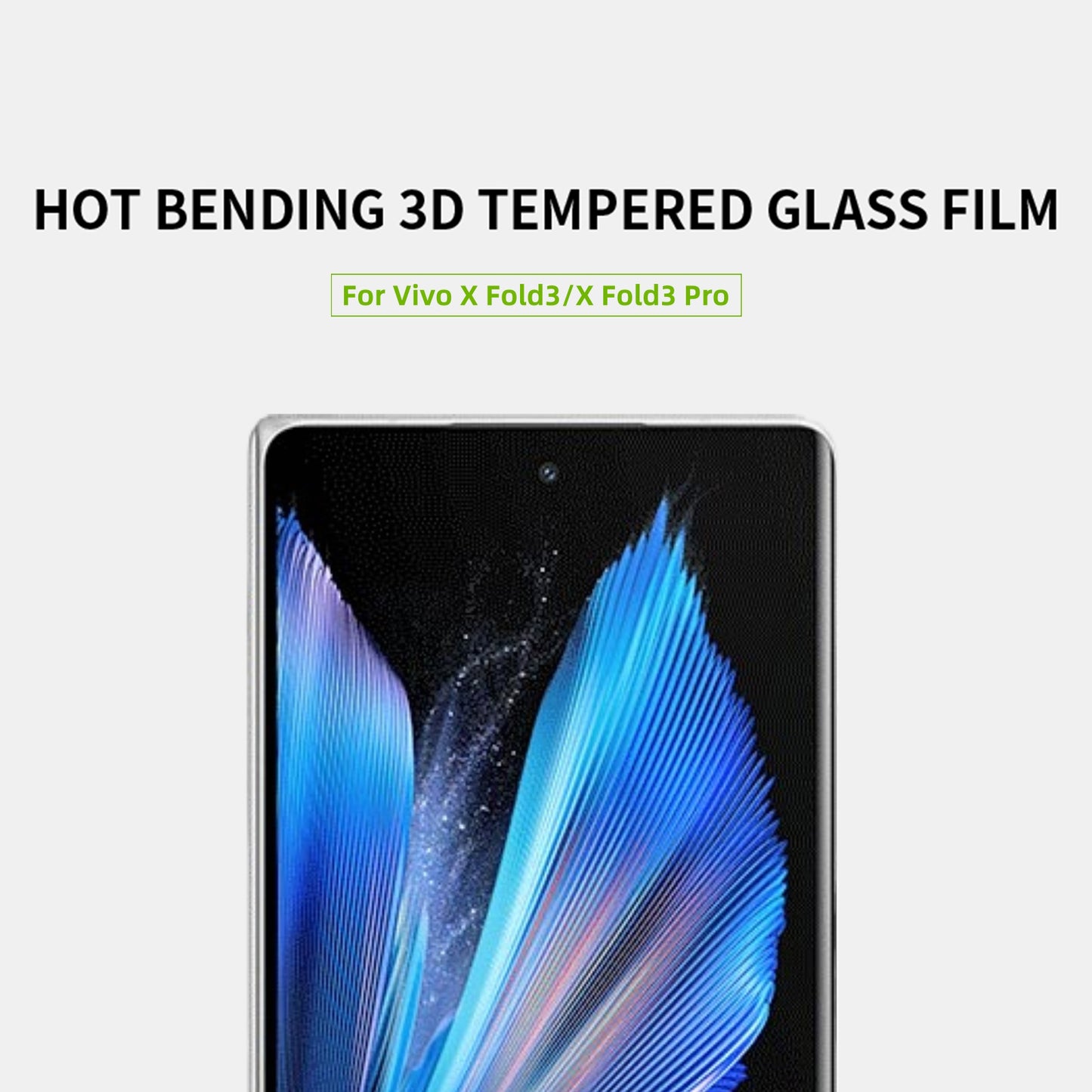 MOFI For vivo X Fold3 / X Fold3 Pro Screen Protector 3D Curved Hot Bending Ultra HD Saver Shield Film