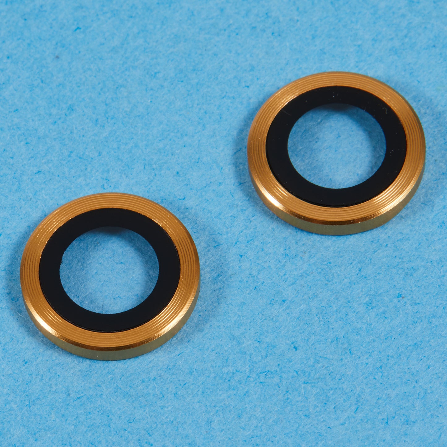 For Samsung Galaxy Z Flip6 5G Camera Lens Protector Precise Positioning Individual Lens Film Set - Gold