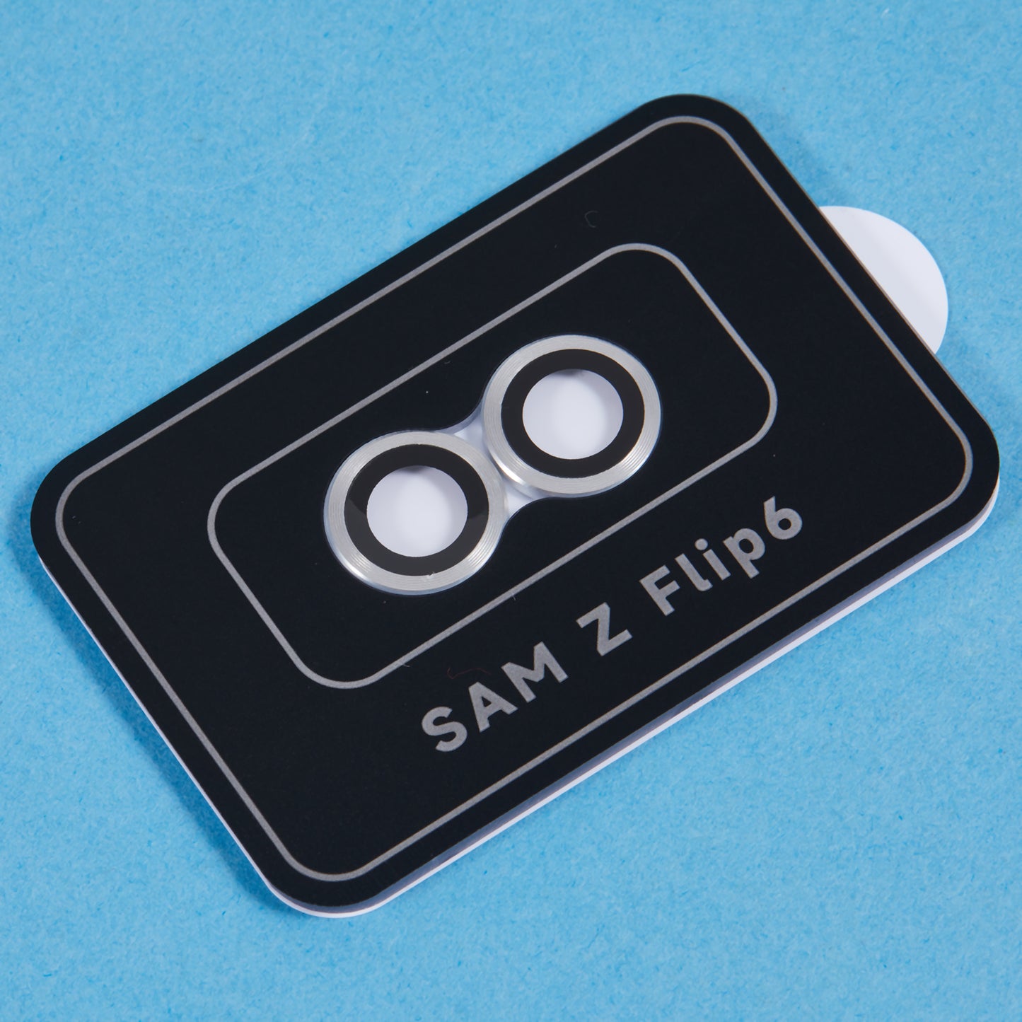 For Samsung Galaxy Z Flip6 5G Camera Lens Protector Precise Positioning Individual Lens Film Set - Silver