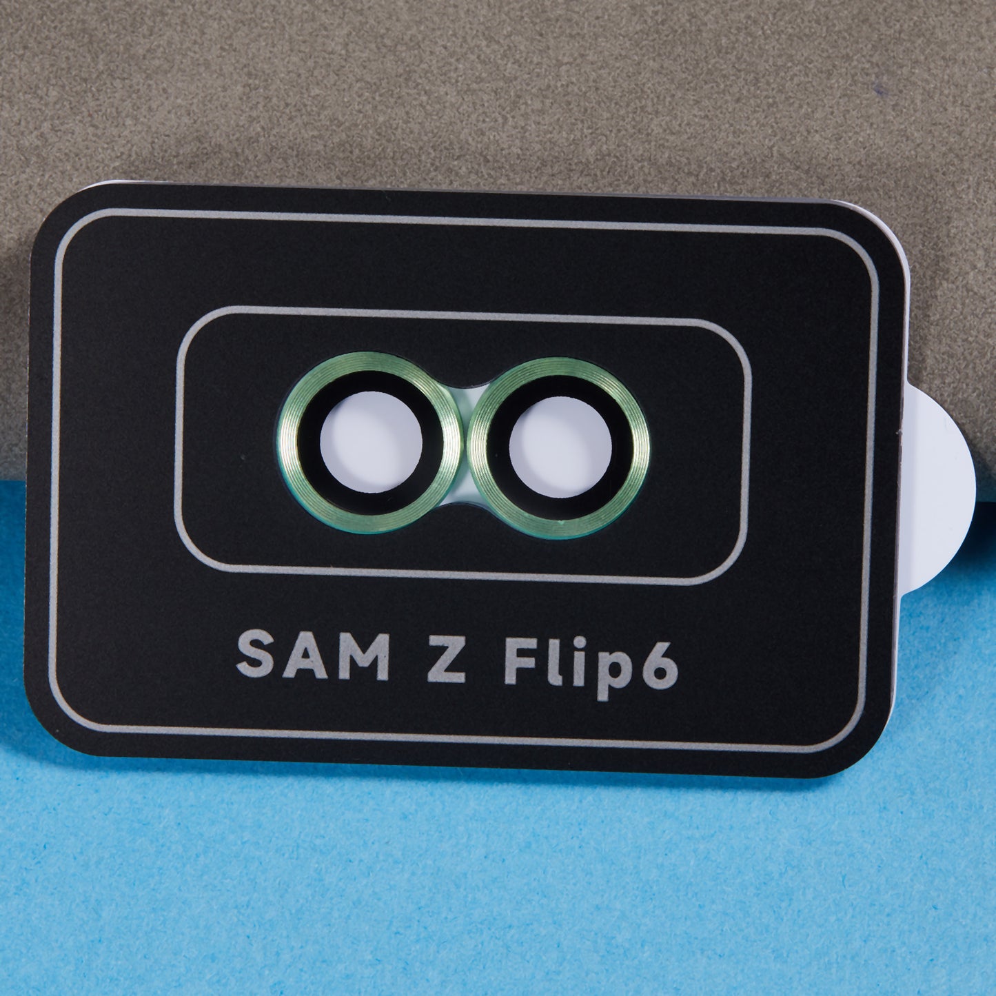 For Samsung Galaxy Z Flip6 5G Camera Lens Protector Precise Positioning Individual Lens Film Set - Green