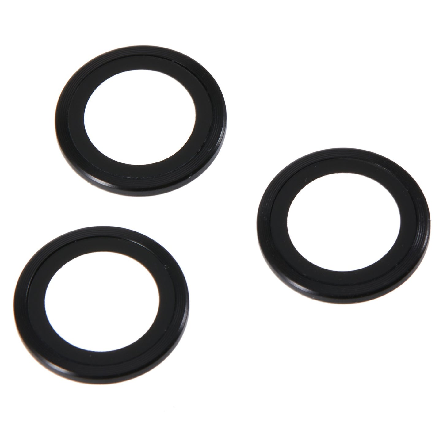 For Samsung Galaxy Z Fold6 5G Camera Lens Protector Set Precise Positioning Individual Lens Film - Black