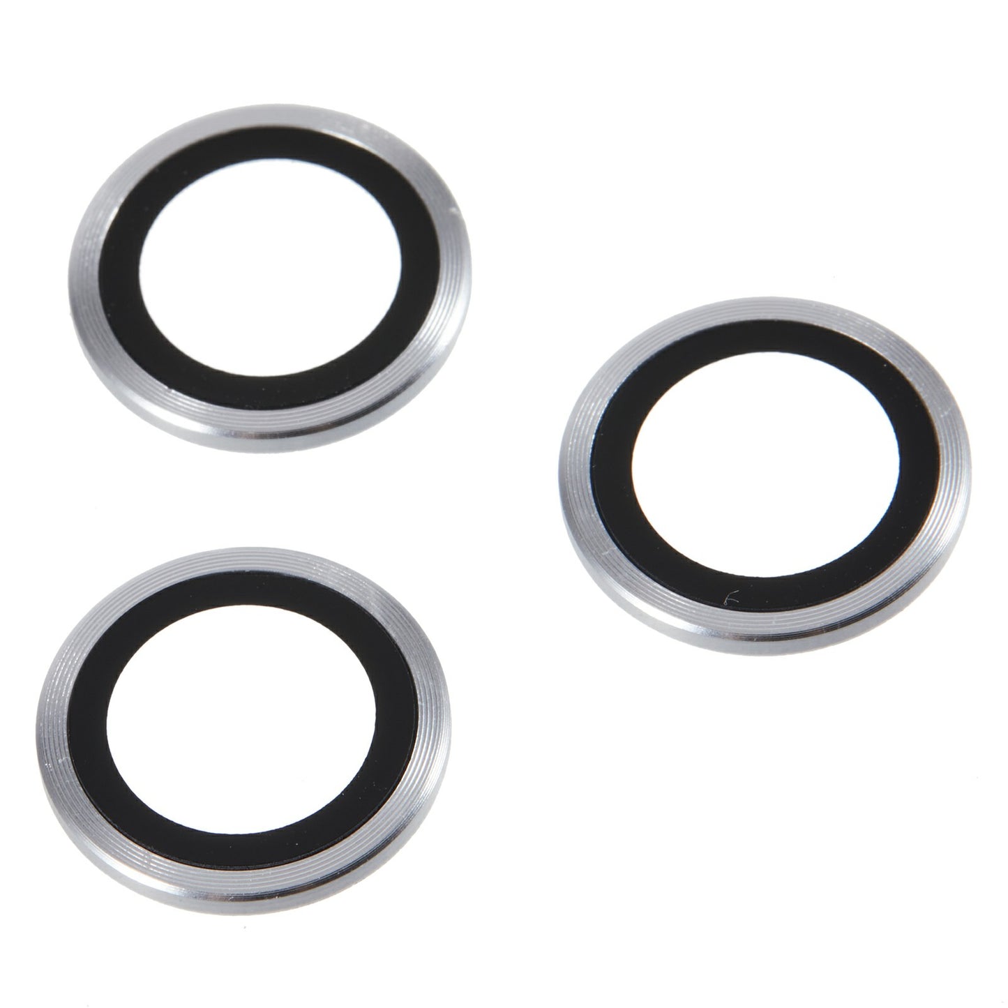 For Samsung Galaxy Z Fold6 5G Camera Lens Protector Set Precise Positioning Individual Lens Film - Silver