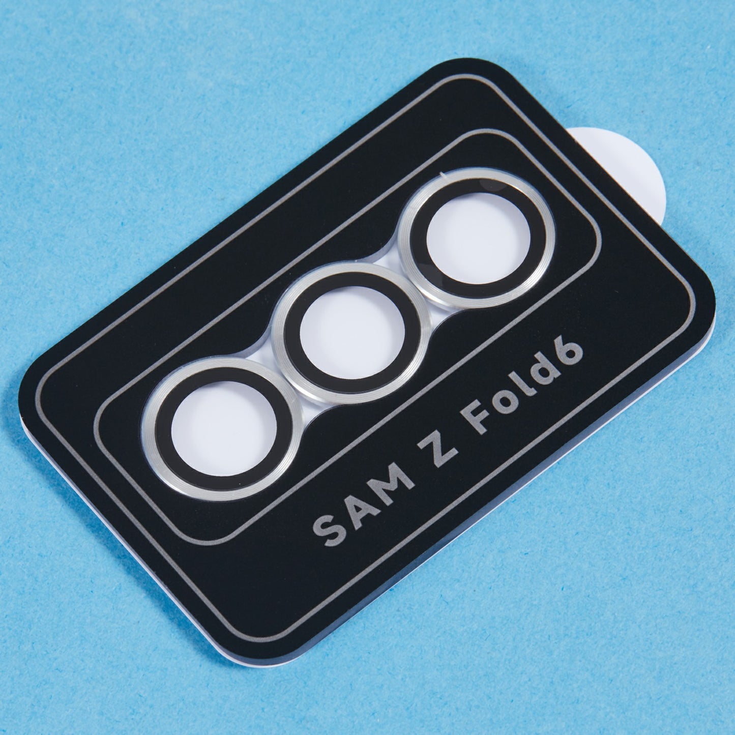 For Samsung Galaxy Z Fold6 5G Camera Lens Protector Set Precise Positioning Individual Lens Film - Silver