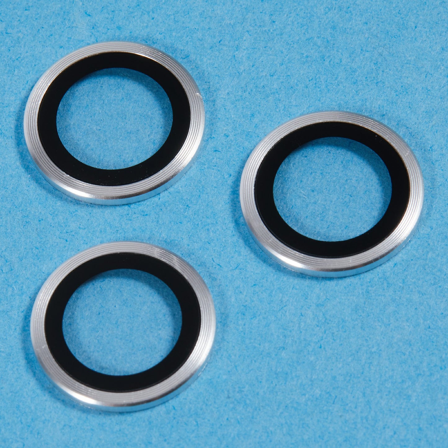 For Samsung Galaxy Z Fold6 5G Camera Lens Protector Set Precise Positioning Individual Lens Film - Silver