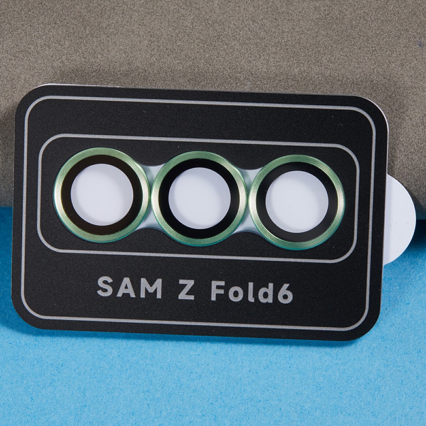 For Samsung Galaxy Z Fold6 5G Camera Lens Protector Set Precise Positioning Individual Lens Film - Green