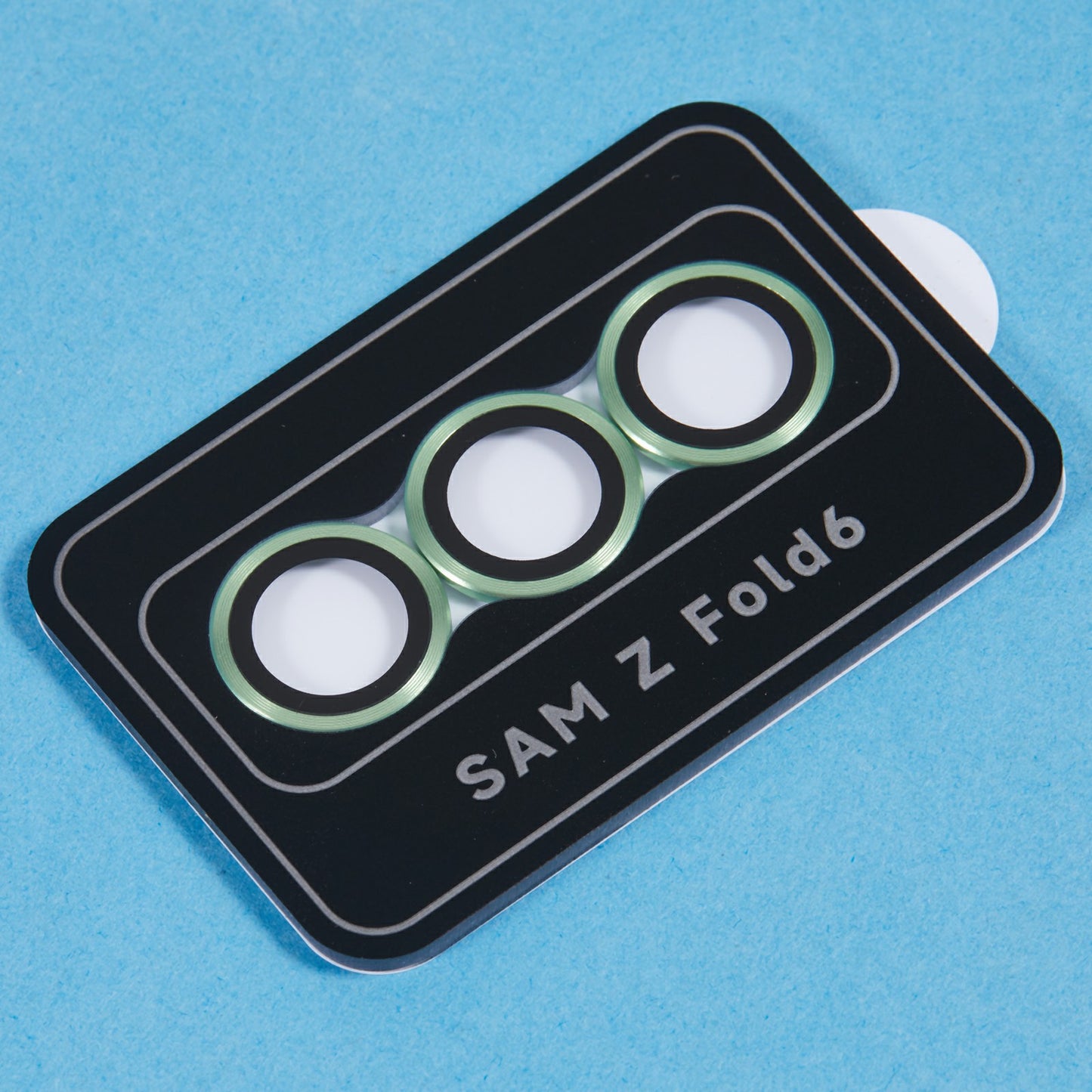 For Samsung Galaxy Z Fold6 5G Camera Lens Protector Set Precise Positioning Individual Lens Film - Green