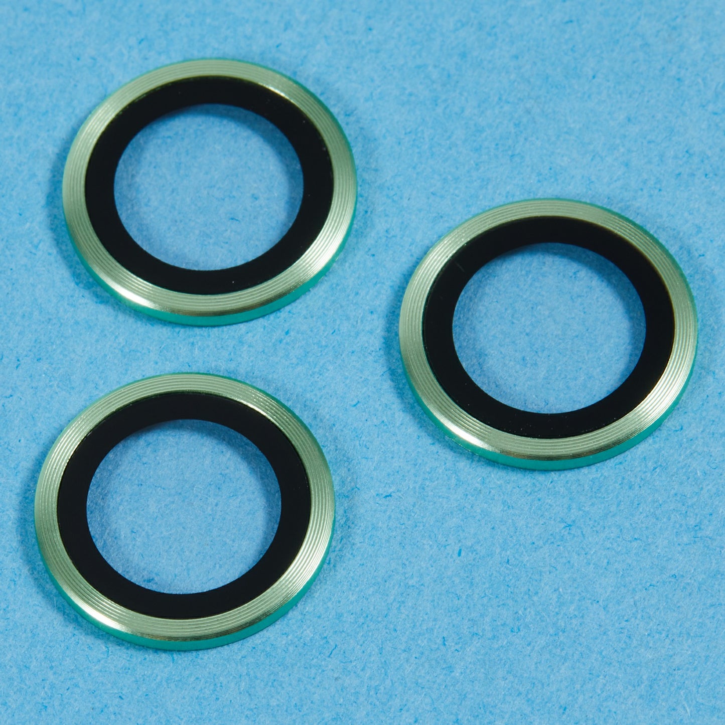 For Samsung Galaxy Z Fold6 5G Camera Lens Protector Set Precise Positioning Individual Lens Film - Green