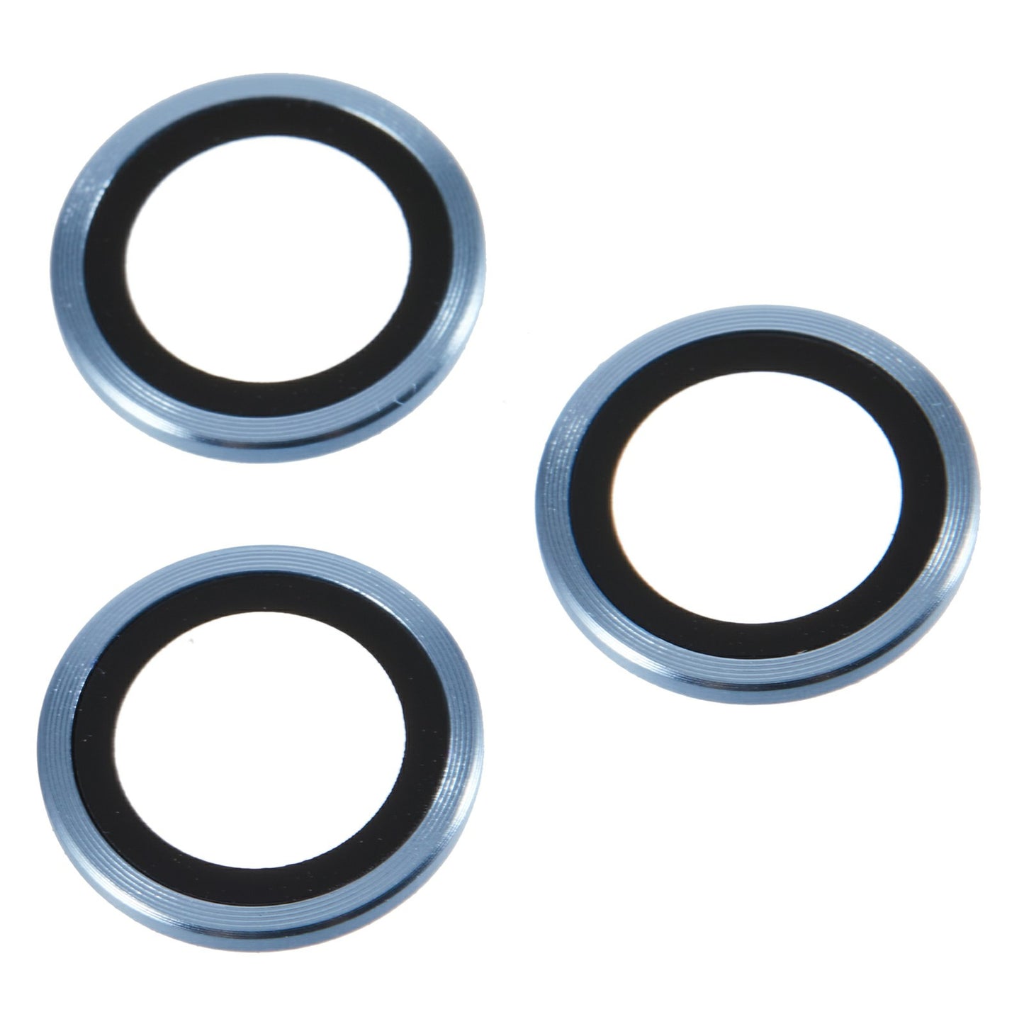 For Samsung Galaxy Z Fold6 5G Camera Lens Protector Set Precise Positioning Individual Lens Film - Blue