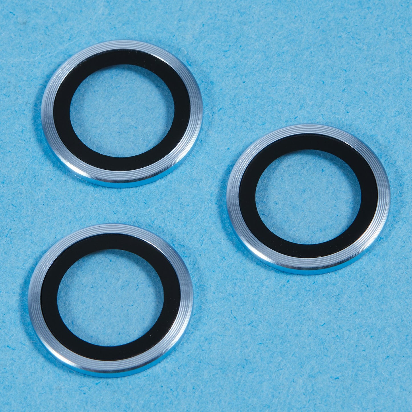 For Samsung Galaxy Z Fold6 5G Camera Lens Protector Set Precise Positioning Individual Lens Film - Blue